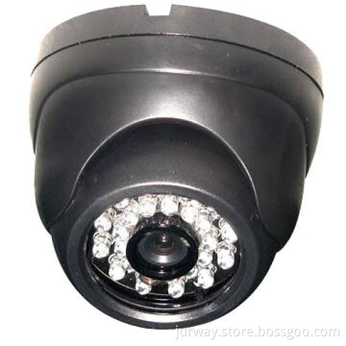 1/3-inch CMOS IR Dome Camera, 1,200TVL Resolution, IR Distance 25m, 24-piece of LEDs with IR-cut